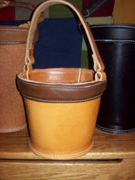 medium leather fire bucket fire gear repair
